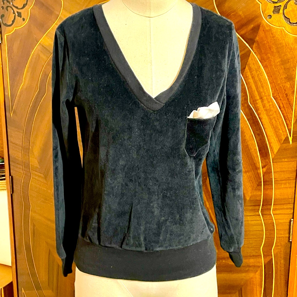 1970s Velour Sweater